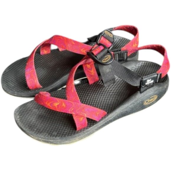 Chaco Z Cloud 2 Sandals - Limited WOODSTOCK Edition - Ascend Pink (Swirl) - 9 - Picture 4 of 11